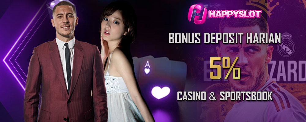 Bonus Deposit Harian 5% Sportsbook & Live Kartu