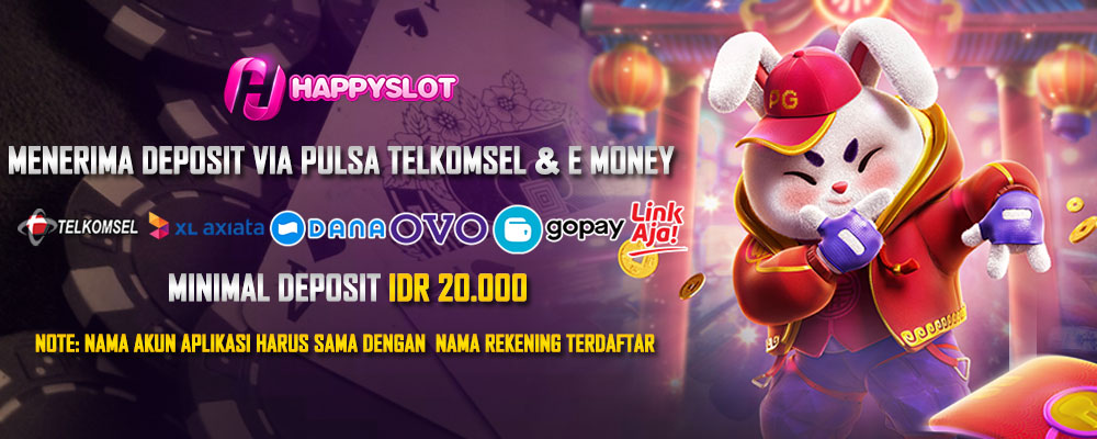 Menerima Deposit Via Pulsa & E Money